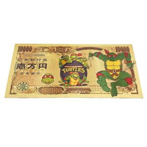 Collection de billets de banque plaqués or 2026 <span class=keywords><strong>Tortues</strong></span> <span class=keywords><strong>Ninja</strong></span> – 5 designs – Ventes flash - Product Image 4