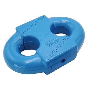 Connecteurs de chaîne minière en acier forgé zingué de haute qualité Maxplus DIN 22258-1 en gros - Quincaillerie en acier forgé DIN 22258-1 - Product Image 2