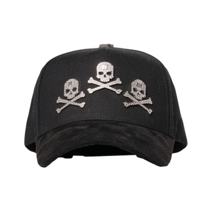 <span class=keywords><strong>Gorra</strong></span> Snapback HBH G5 Thorn NY con Pedrería - Diseño <span class=keywords><strong>de</strong></span> Lujo Brillante, 100% Algodón, Cierre <span class=keywords><strong>de</strong></span> Hebilla, Unisex - Product Image 4