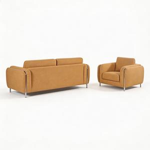 Canapé modulable carré convertible, design moderne, pieds <span class=keywords><strong>en</strong></span> métal, directement de l'usine, pour salon <span class=keywords><strong>d</strong></span>'appartement - Product Image 3