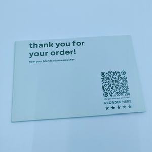 Custom Paper Board Beautiful 150X100mm 400gsm Cartoon Eco-friendly Perfect Happy Mother's Day Gift Thank You Cards for Cosmetic - Product Image 6