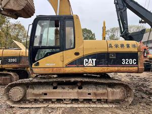รถขุดตีนตะขาบ Caterpillar CAT 320C มือสอง น้ำหนัก 20 ตัน เครื่องยนต์ Cat 3066 แท้ บุ้งกี๋ขนาด 0.8 ลบ.ม. ชั่วโมงการทำงานต่ำ เหมาะสำหรับงานก่อสร้าง - Product Image 3