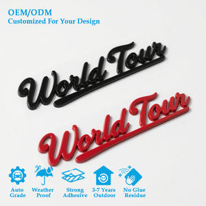 Emblema brillante impreso UV adhesivo de metal de fundición a presión de aluminio con logotipo personalizado para uso en motocicletas y relojes - Product Image 1