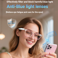 Lunettes UV400 alimentées par l'IA pour la traduction en temps réel, lunettes pour écouter de la musique et passer des appels, lunettes de soleil de luxe