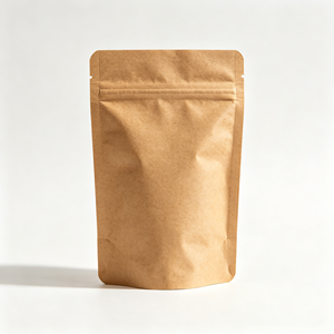 ถุงซิปล็อคกระดาษคราฟท์แบบตั้งได้สำหรับบรรจุภัณฑ์อาหาร - Product Image 3