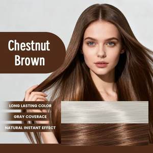 Tinta per Capelli Temporanea di Alta Qualità in 4 Colori, Crema Colorante Non Appiccicosa a Base di Erbe 500ml, Shampoo Colorante per Capelli - Product Image 4
