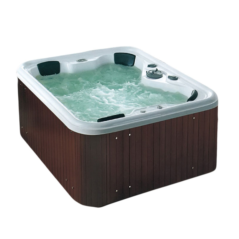 Outdoor Artificial Stone Bathtub Spa Hot Tub Acrylic Freestanding Swimming Pool