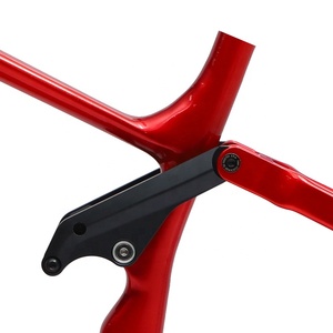 Alüminyum Alaşımlı E-Bisiklet Disk Frenli Elektrikli Bisiklet Kadrosu Tam Süspansiyonlu E-MTB Kadrosu - Product Image 4