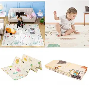 Складной портативный защитный мягкий ковер детское игровое одеяло напольные коврики с принтом