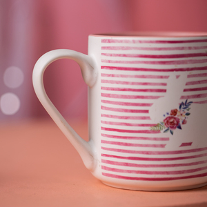 Life Word Custom 350ml <strong>Easter</strong> New Bone Water <strong>Cup</strong> Cute Big Belly Mug Round Rabbit logo Tasse Cafe China Ceramic <strong>Cup</strong> Wholesale - Product Image 4
