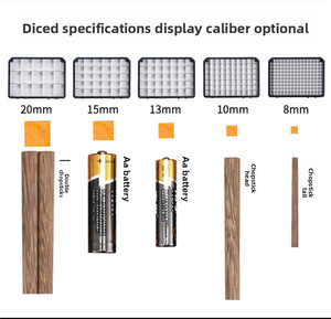 Desktop Commercial Multi-purpose <b>Vegetable</b> Processing Machine Dicer <b>Shredder</b> Strip Slicer for Potato Carrot Onion Green Pepper F - Product Image 5