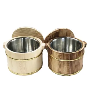 16/18/20cm nhà hàng nhỏ bằng gỗ gạo Thùng - Product Image 1