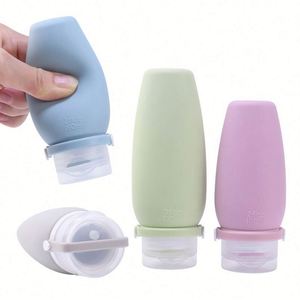 Juego de Botellas de Viaje Reutilizables, Portátiles, a Prueba de Fugas, de Silicona Suave, Recargables, para Artículos de Aseo y Cosméticos - Product Image 2