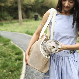 Durable En Plein Air Pet <span class=keywords><strong>Voyage</strong></span> Sac Portable Fermeture À Glissière Chat Transporteurs Respirant Sac À Dos Chaud D'été <span class=keywords><strong>Voyage</strong></span> Compagnon Solide - Product Image 3
