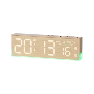 Reloj Digital Multifunción Huayang con Temperatura, Fecha, Día <span class=keywords><strong>de</strong></span> la Semana, Doble Alarma y Luz Ambiental - Product Image 5