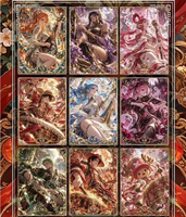 Cartes de jeu à collectionner Shangyou Cultural & Creative OP Friday Fantasy Song, série Peel to Reveal, vente en gros