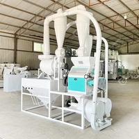 Ligne de production complète de moulin à farine de blé, de semoule de blé et de riz mini, 5 tonnes par jour, machine de meunerie néomatique