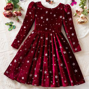 white christmas dresses Holly Jolly Hi-Lo Plaid Holiday Dress – Mia Belle Girls main image 1