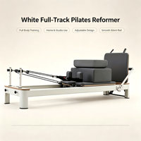Reformer de Pilates en alliage d'aluminium réglable et durable, machine d'entraînement de fitness portable pour usage domestique, studio de yoga, bienfaits pour la santé