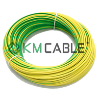 H05V-K H07V-K de un solo núcleo Flexible de PVC cable eléctrico de fábrica 0.75mm2 CE Europa VDE multi strand aislamiento cable de tierra