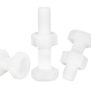 Juego de 2 Piezas de Pernos y Tuercas Hexagonales de Nailon de Alta Calidad M3-M12 con Conjuntos de Tuercas Grado 6 Nindejin - Product Image 2