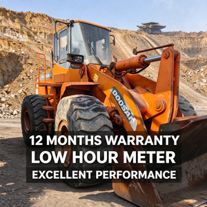 รถตักล้อยางมือสอง Doosan DL503 รุ่น DL503-9C ขนาด 5 ตัน ปี 2020 บุ้งกี๋ 3 เมตร กำลัง 150 กิโลวัตต์ สำหรับงานดินและงานเหมือง - Product Image 1