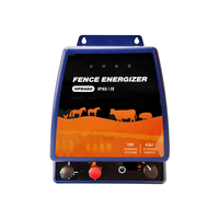 Combinatie AC/DC plastic milieuvriendelijke HPSFENCE HPS350 omheiningenergizers voor buiten dierenbescherming