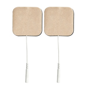 Électrodes carrées réutilisables Konmed KM-805 5x5cm/2*2 pouces pour la rééducation et la physiothérapie à domicile, coussinets TENS pour soulager la douleur - Product Image 4