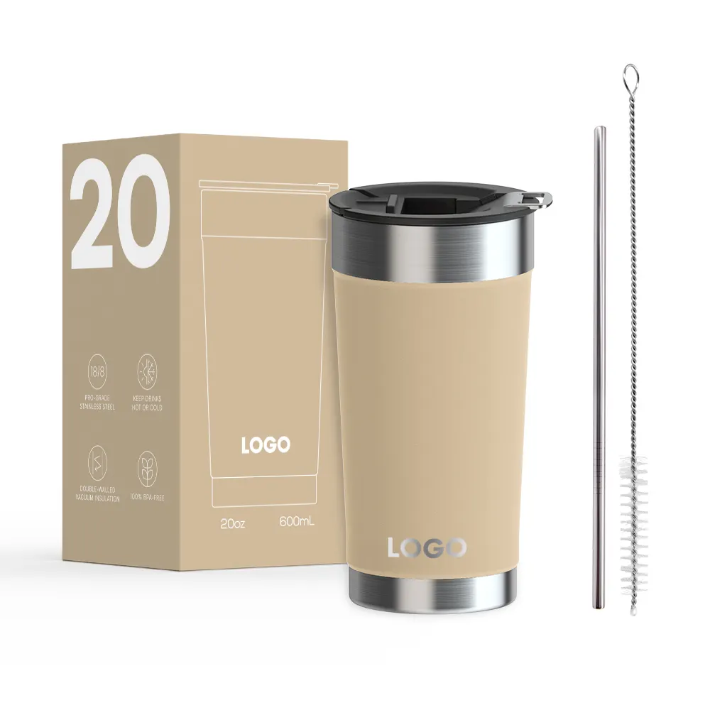 New Style 16oz   20oz Travel Tumbler Vacuum Insulated Double Walled Stainless Steel Coffee Mug with Bottle Opener