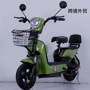 สกู๊ตเตอร์ไฟฟ้า 48V 350W มอเตอร์ไร้แปรงถ่าน แบตเตอรี่ 13Ah ระยะทาง 30-40 กม. พร้อมเบาะนั่งและตะกร้า สำหรับผู้ใหญ่ ใช้ได้ทั้งชายและหญิง - Product Image 1