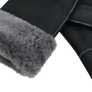 Guantes Térmicos de Piel de Oveja DSX con Puño Afelpado para Resistencia al Frío, Uso en Exteriores en Invierno - Product Image 6