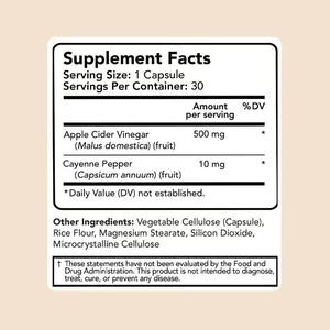 Capsules de vinaigre de cidre de pomme ODM OEM Le complément alimentaire soutient le système immunitaire favorise une peau saine pour les hommes et les femmes - Product Image 6