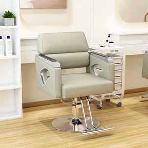 High Quality Multifunctional Synthetic Leather Iron Frame Beauty Salon Barber Chair for Barbershop with Reclining Feature - Product Image 5