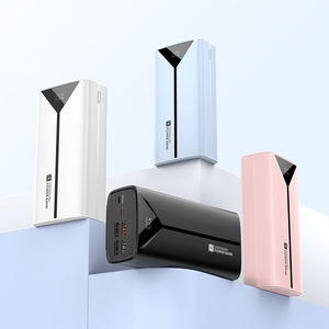 <span class=keywords><strong>Batterie</strong></span> externe portable 30000mAh avec câbles intégrés, charge rapide 22.5W, écran LED, 4 ports USB, <span class=keywords><strong>batterie</strong></span> externe pour téléphone - Product Image 6