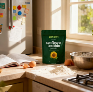 ผงเลซิตินจากดอกทานตะวันที่อุดมไปด้วยสาร <span class=keywords><strong>phosphatidyl</strong></span> โคลีนและโปรตีนทำไลโปโซมอลวิตามินซีเลซิตินเสริม - Product Image 3