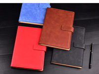 Carnet de notes A5 couleur unie, ensemble cadeau, en cuir durable à couleur changeante, papier épaissi, 100 feuilles, intérieur imprimé – Vente chaude