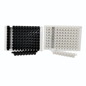 High Binding White Black Magnetic Stand Round Stackable Detachable 96 Wells <strong>Elisa</strong> Plates for <strong>Microplate</strong> <strong>Reader</strong> - Product Image 1