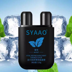 Best-seller, bâtonnets d'inhalateur nasal rafraîchissants, inhalation bilatérale double, soins de santé, parfum et couleur personnalisés, non toxique - Product Image 1