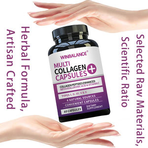 Aeglewell Özel Marka Organik Kolajen Peptit Kapsülleri Hidrolize Tip I III Cilt Saç Tırnak Destekleyici Takviye OEM - Product Image 4