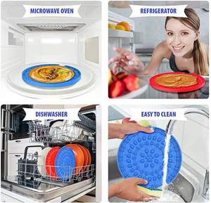 Al por mayor: Tapete de silicona para lamer para perros con ventosa, comedero de lenta succión, ecológico, de silicona de grado alimenticio, con bolsa de plástico, Garantía Comercial - Product Image 5