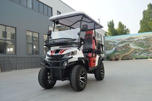 Hoogwaardige Off-Road Elektrische Sightseeing 4-persoons Golfkar Met 72V Krachtige Motor Voor Golfbanen Resortvervoer - Product Image 3
