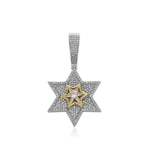 Altın Gümüş Pirinç Erkek Kolye Ankh Haç Horus'un Gözü Kolye Ucu Kübik Zirkon Taşlı Ağır Halat Zinciri Hip Hop Takı - Product Image 6