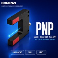 Capteur photoélectrique laser DOMENZI GL30L-P-V3 à fente, OEM ODM personnalisé, largeur de fente 30 mm, approvisionnement direct usine Wenzhou Chine