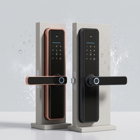 Cerradura Inteligente 2026 con Cámara de Visión Nocturna Integrada, Lector de Huellas Dactilares Semiconductor, Entrada sin Llave, Monitoreo en Tiempo Real, Seguridad Electrónica para Madera