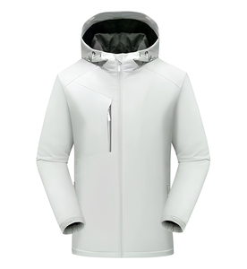 Chaqueta utilitaria al por mayor, chaqueta softshell de poliéster de 300 g/m², chaqueta de camping con logotipo personalizado para minoristas de artículos de exterior de EE. UU. - Product Image 1