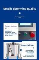 Machine de scellage sous vide pour bocaux, confitures, verre, métal, aluminium, boîtes de conserve alimentaires, couvercles et opercules