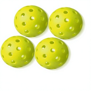 Palline da Pickleball in Polimero Premium Resistenti - Palline da Allenamento per Esterni con 40 Fori e per Interni con 26 Fori, 26g, Spessore 2mm, Alta Visibilità - Product Image 2