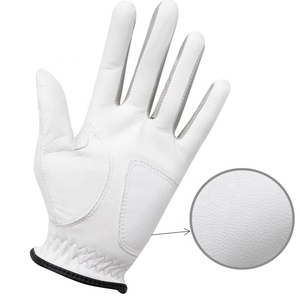Gants <span class=keywords><strong>de</strong></span> golf en <span class=keywords><strong>cuir</strong></span> Cabretta <span class=keywords><strong>de</strong></span> qualité supérieure avec logo personnalisé pour hommes, pour les sports et les activités <span class=keywords><strong>de</strong></span> plein air - Product Image 4