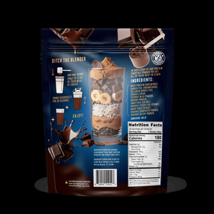 Proteine in Polvere OEM All-in-<span class=keywords><strong>One</strong></span> da Latte Grass-Fed con 25g Proteine e 10g Collagene, Gusto Cioccolato, Sostituto del Pasto - Product Image 3