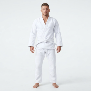 <b>Men</b> Martial Arts Performance Training Uniform <b>Jacket</b> And Long Pants Sportswear Set - Product Image 1